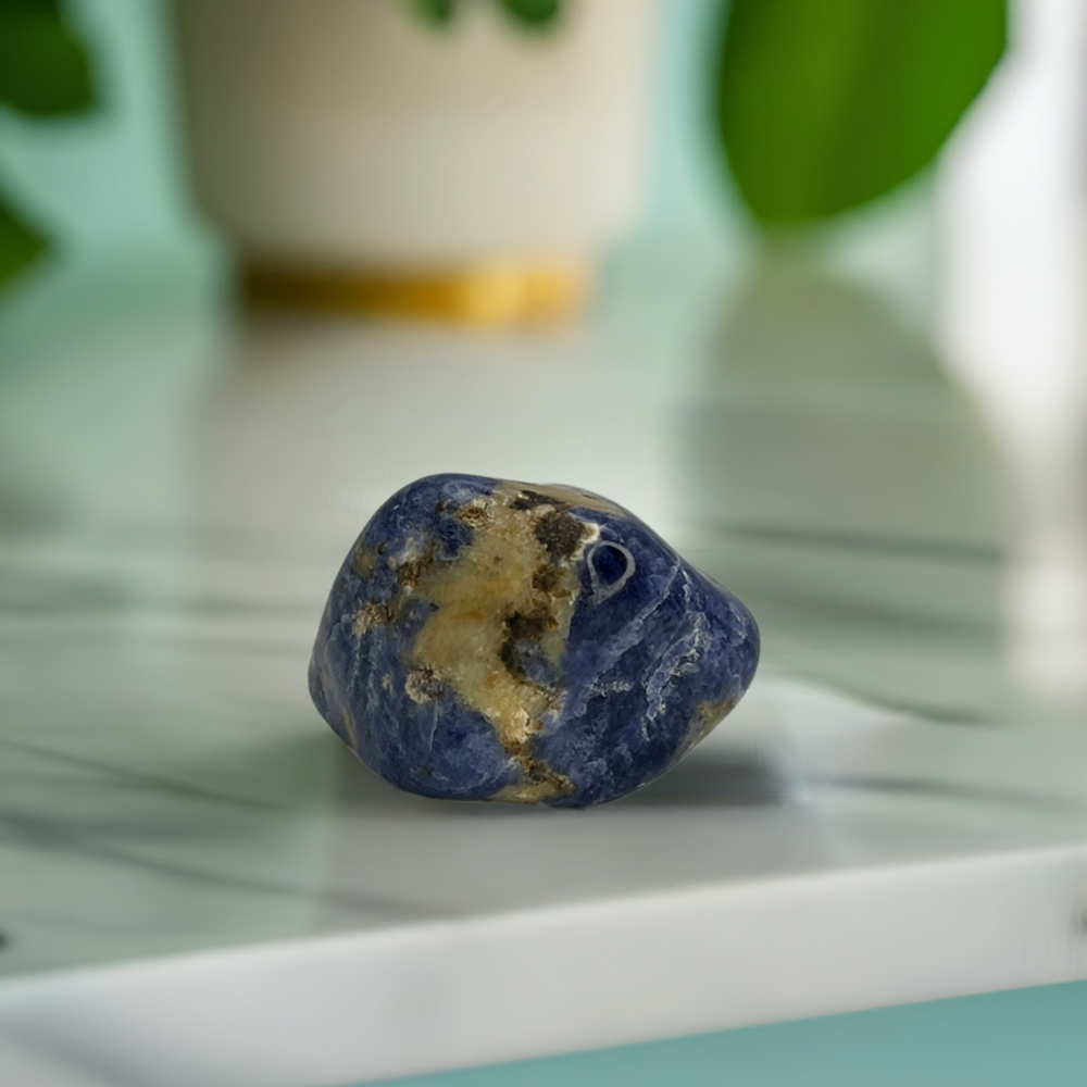 Blue Sodalite Tumbled Stone