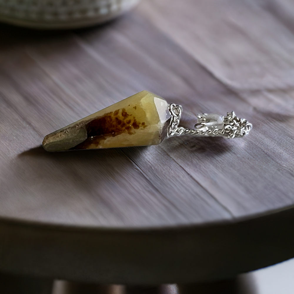 
                  
                    Mookaite Jasper Stone Pendulum
                  
                